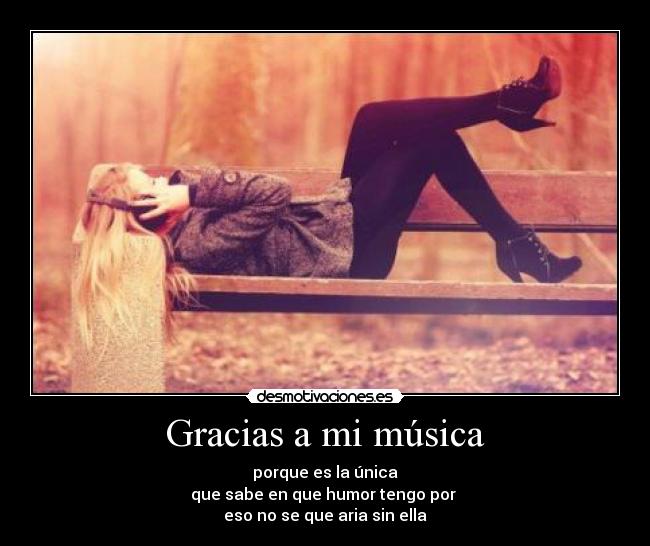 Gracias a mi música -