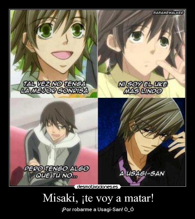 Misaki, ¡te voy a matar! -