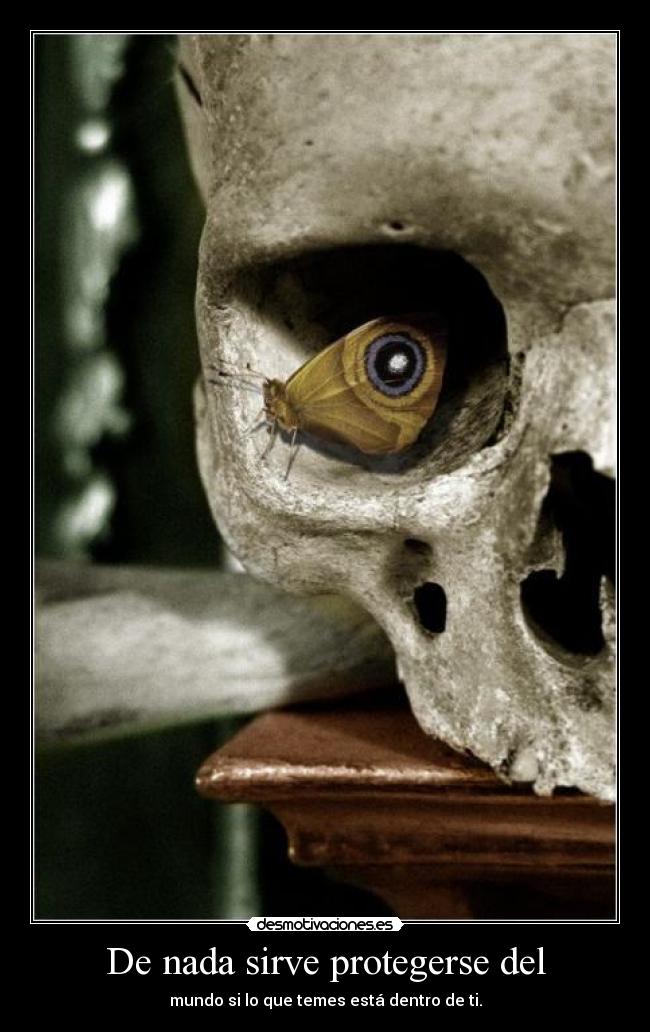 De nada sirve protegerse del -