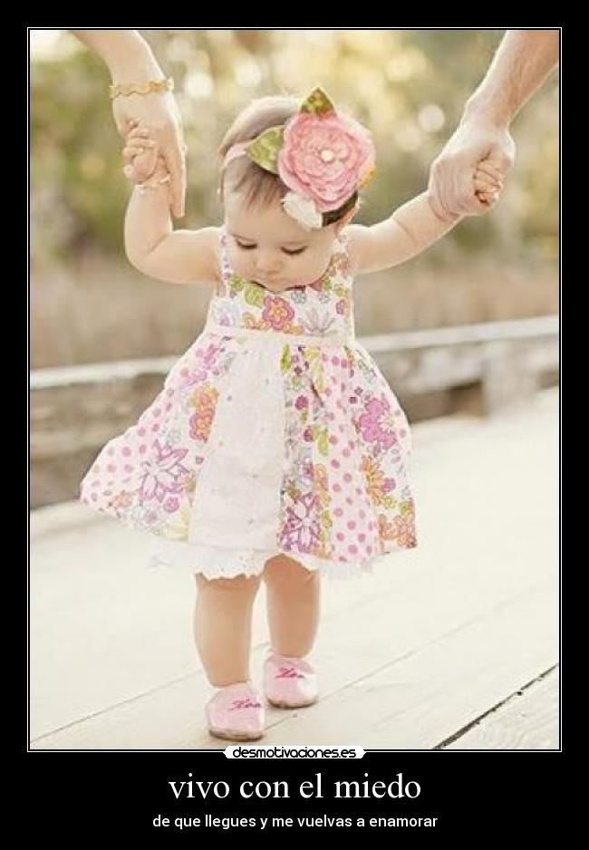 vivo con el miedo - de que llegues y me vuelvas a enamorar