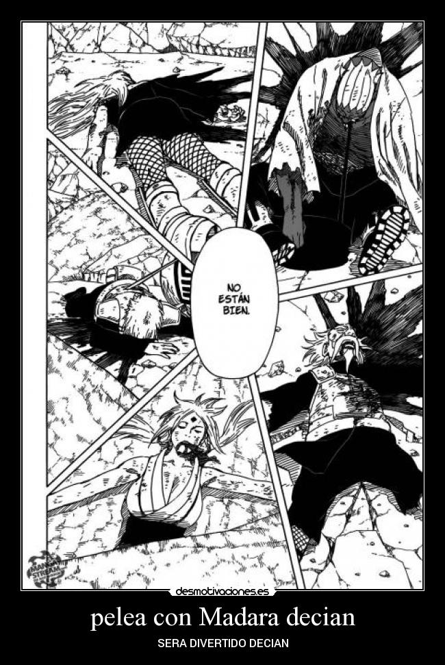 pelea con Madara decian - 