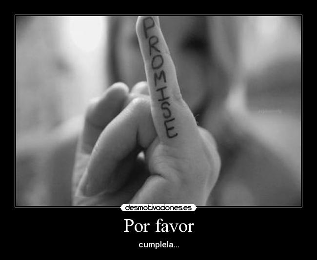 Por favor - 