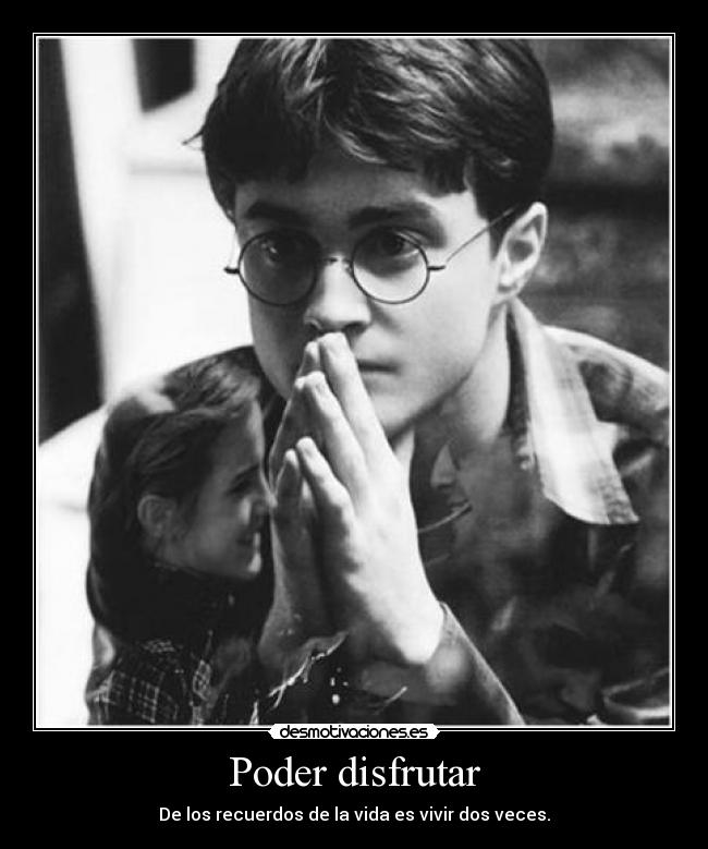 Poder disfrutar - 