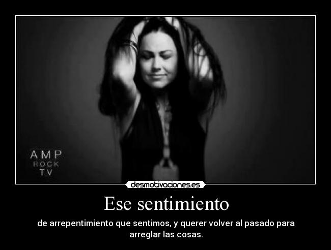 Ese sentimiento -