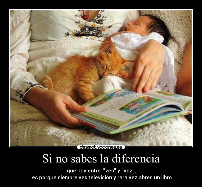 carteles diferencia libro vez ves desmotivaciones