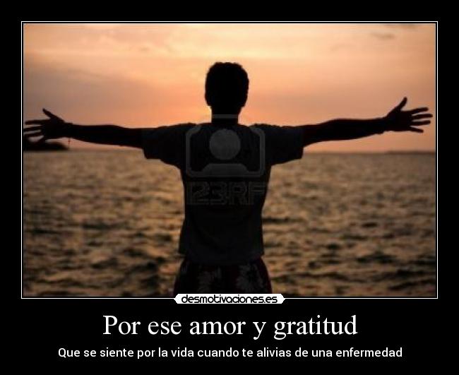 Por ese amor y gratitud - 