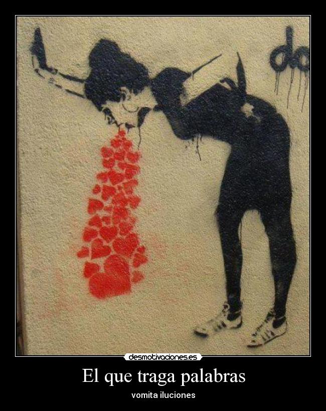 El que traga palabras -