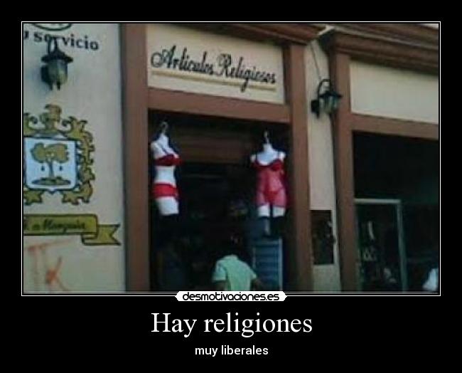 Hay religiones - 