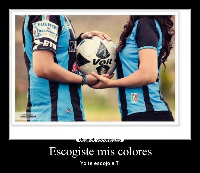 Escogiste mis colores -