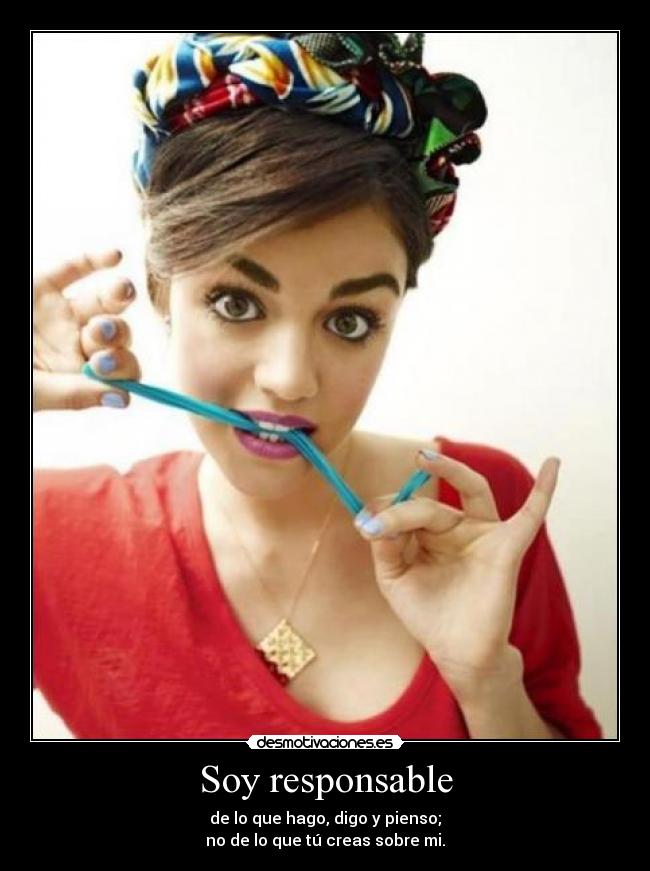 Soy responsable - 