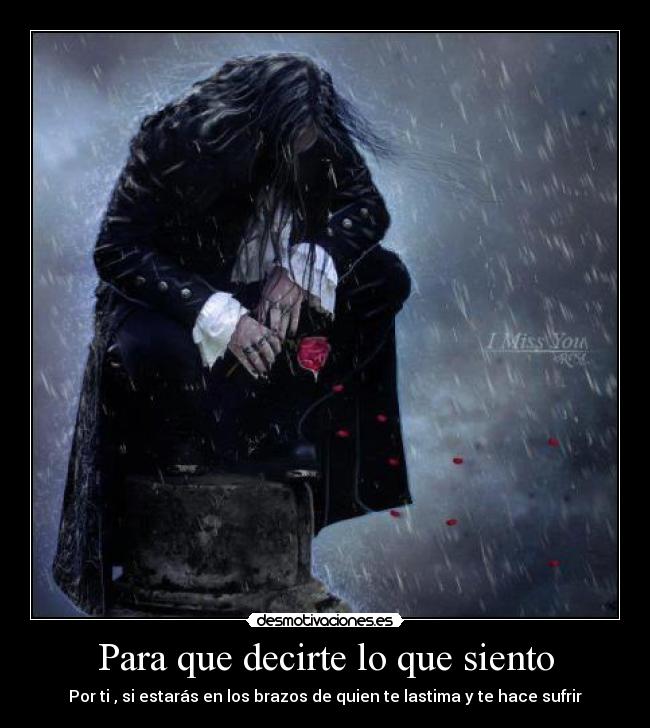 Para que decirte lo que siento - 