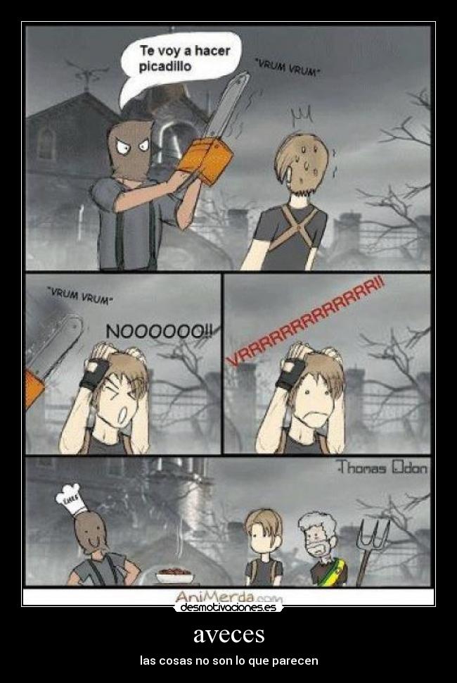 aveces - las cosas no son lo que parecen