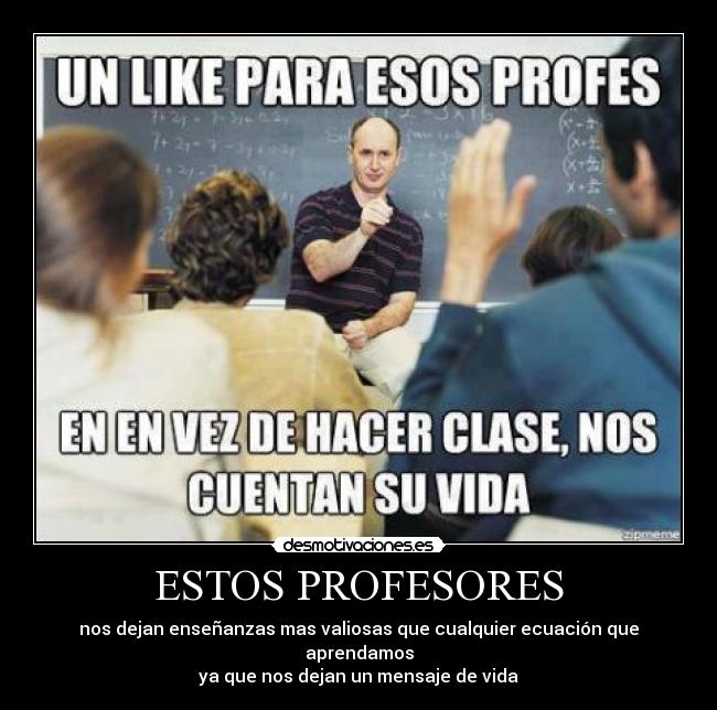 ESTOS PROFESORES - 