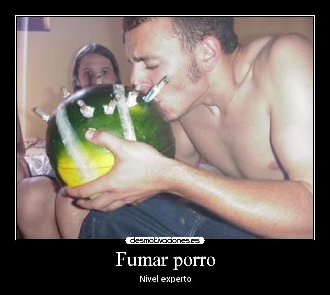 Fumar porro - Nivel experto