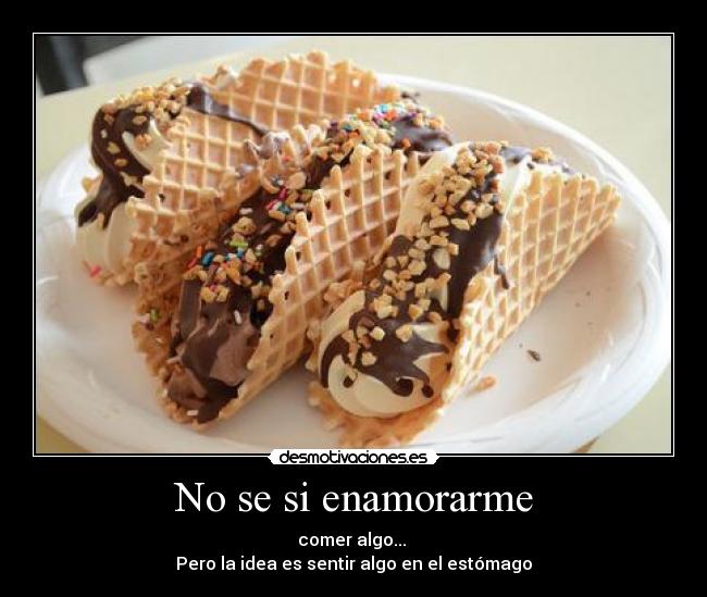 No se si enamorarme -