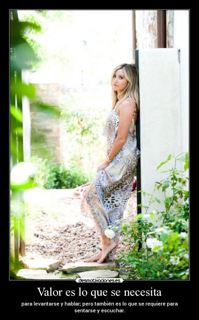 Valor es lo que se necesita - 