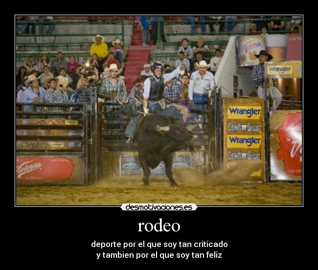 carteles rodeo desmotivaciones