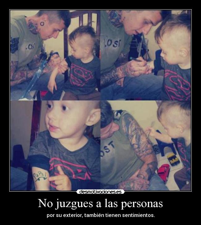 No juzgues a las personas - 