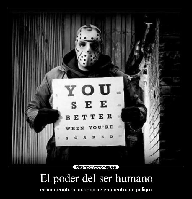 El poder del ser humano - 