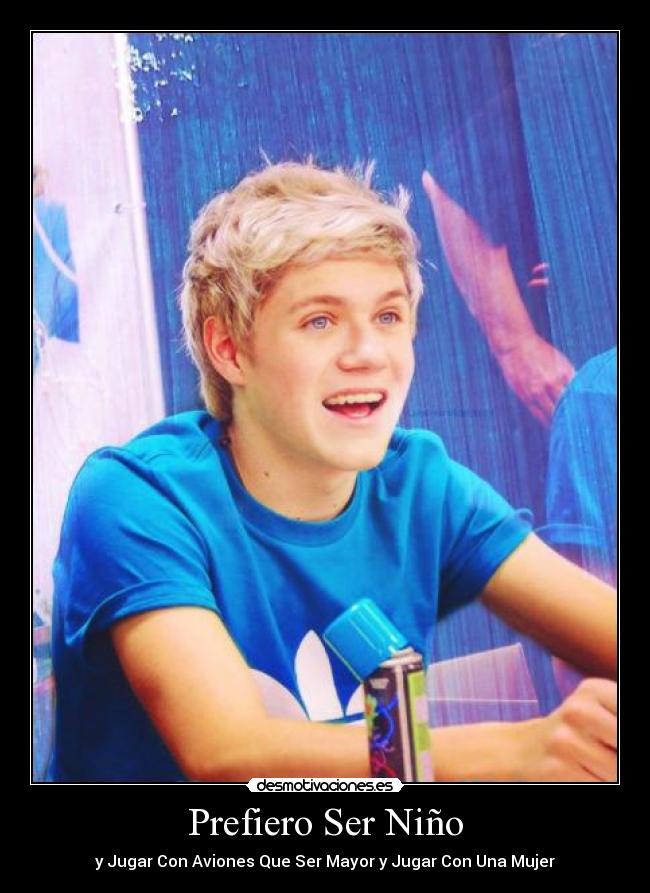 Prefiero Ser Niño - y Jugar Con Aviones Que Ser Mayor y Jugar Con Una Mujer