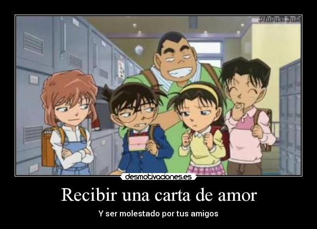 Recibir una carta de amor -