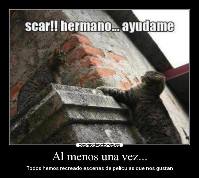 Al menos una vez... - 