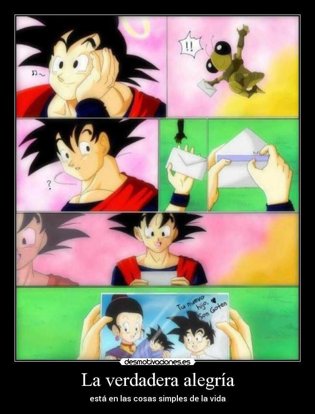 La verdadera alegría -