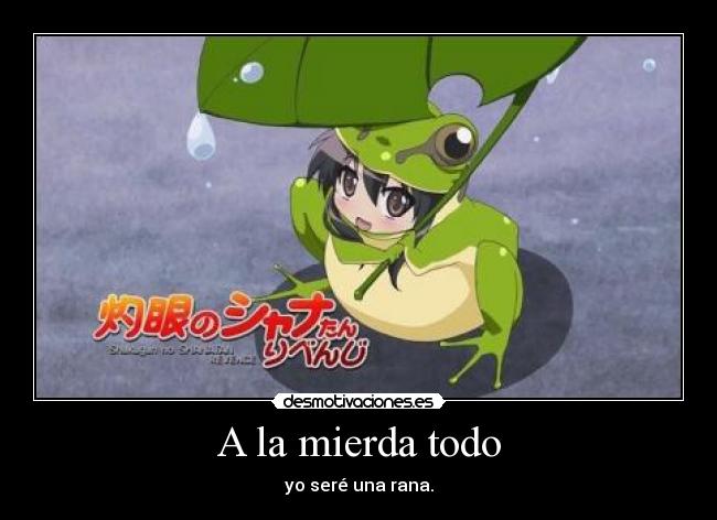 carteles shakugan shana desmotivaciones
