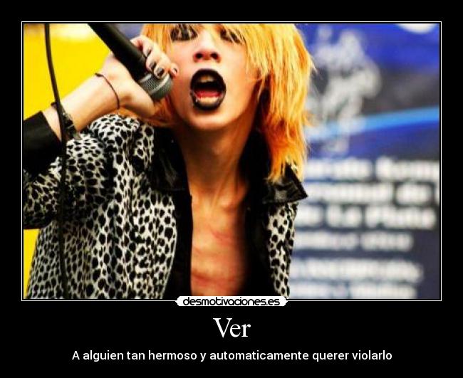 Ver - A alguien tan hermoso y automaticamente querer violarlo