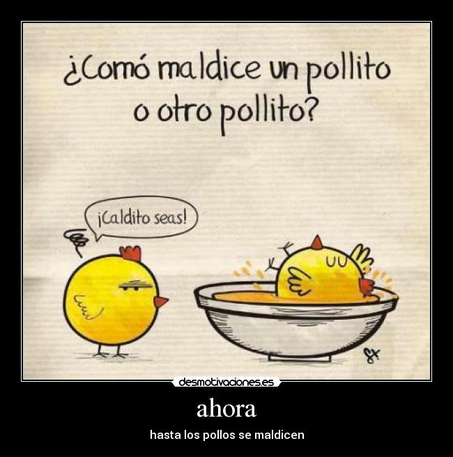 carteles pollos desmotivaciones