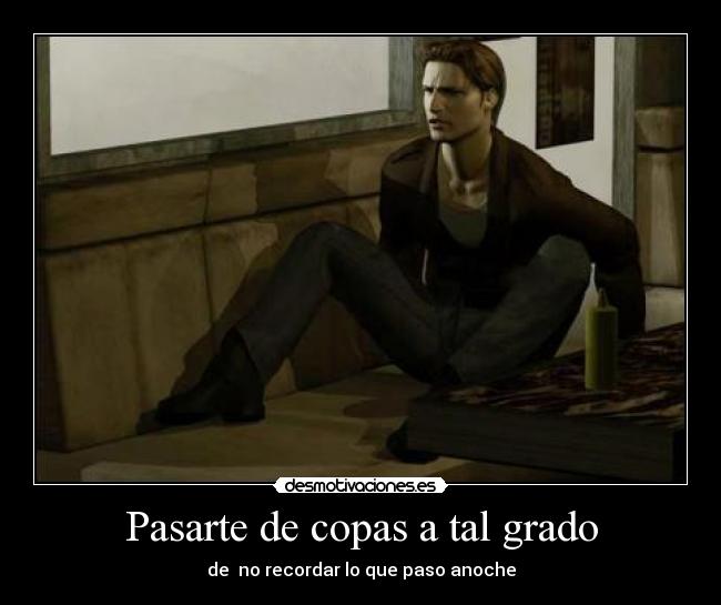 carteles anime video game silent hill harry mason joke desmotivaciones