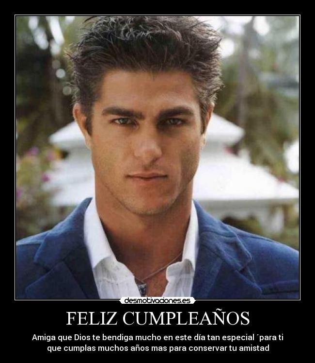 FELIZ CUMPLEAÑOS - Amiga que Dios te bendiga mucho en este día tan especial ´para ti
que cumplas muchos años mas para conservar tu amistad
