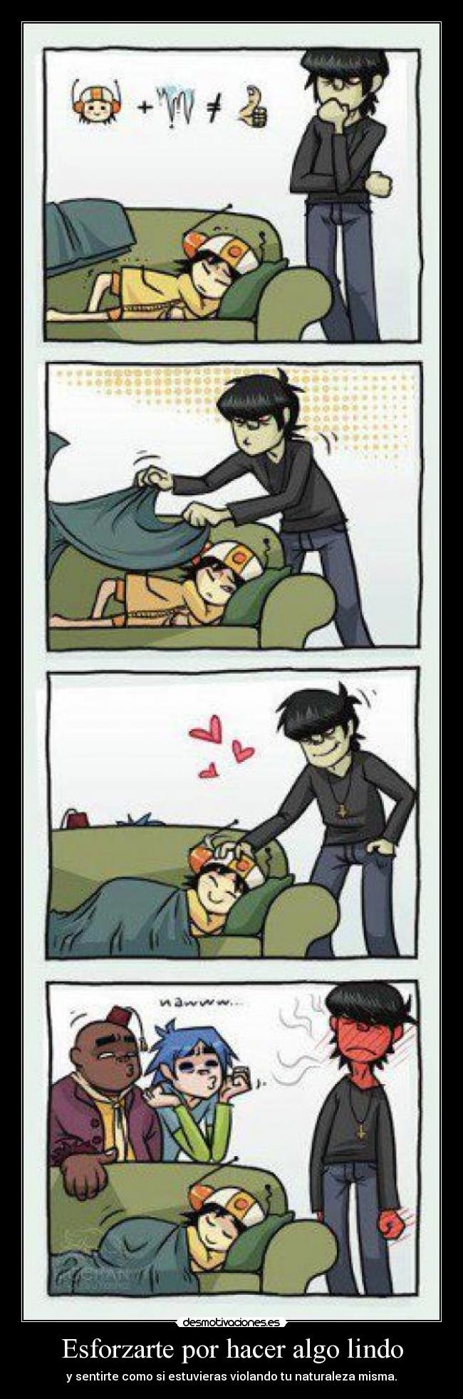 Esforzarte por hacer algo lindo -