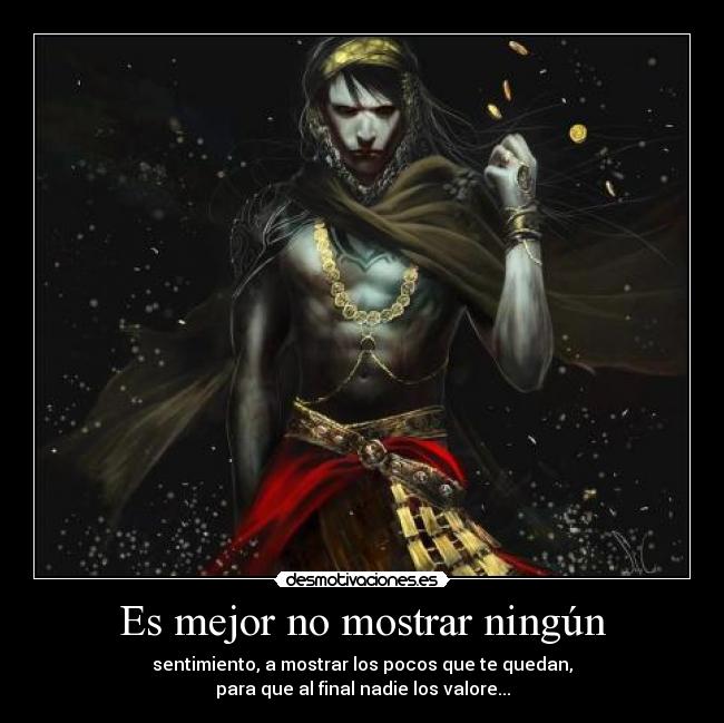 Es mejor no mostrar ningún - 