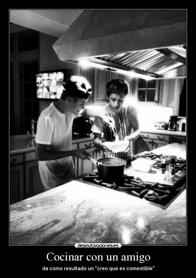 carteles creo que justin bieber xdddd desmotivaciones