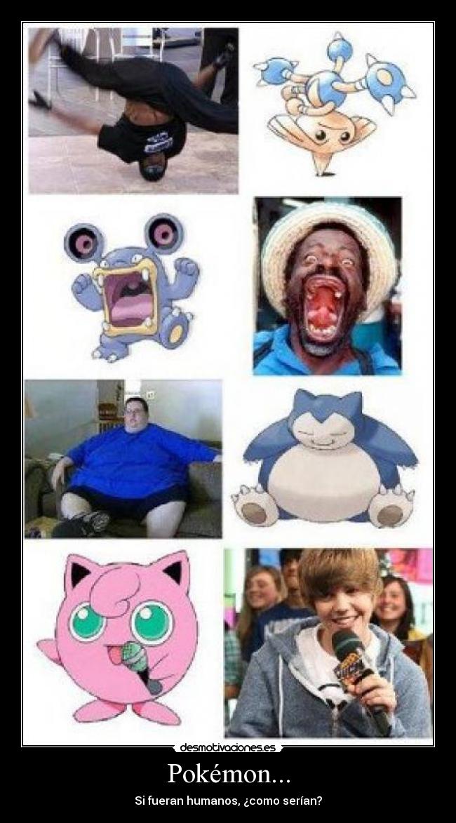 Pokémon... - Si fueran humanos, ¿como serían?