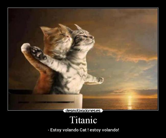 Titanic - - Estoy volando Cat ! estoy volando!