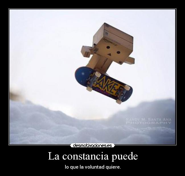 La constancia puede - 