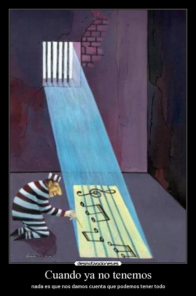Cuando ya no tenemos - 
