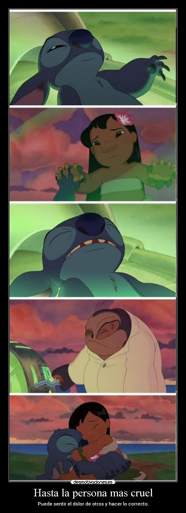carteles lilo and stich jomba disney desmotivaciones