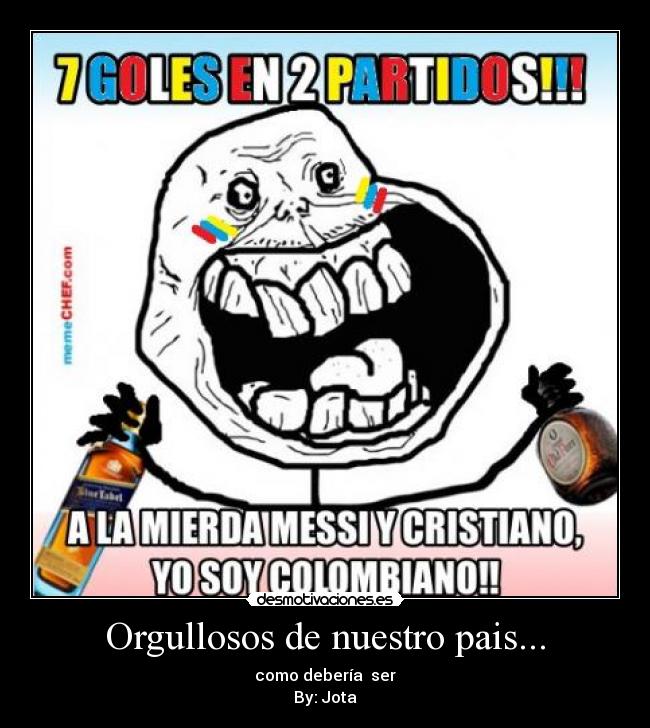 Orgullosos de nuestro pais... -