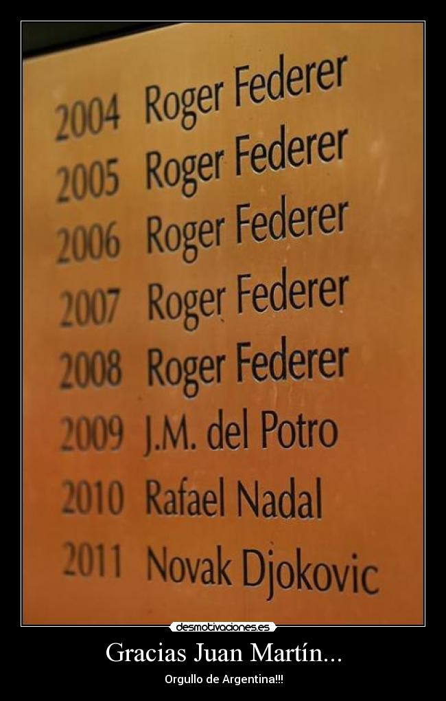 carteles del potro djokovic federer nadal rafa roger juan martin desmotivaciones