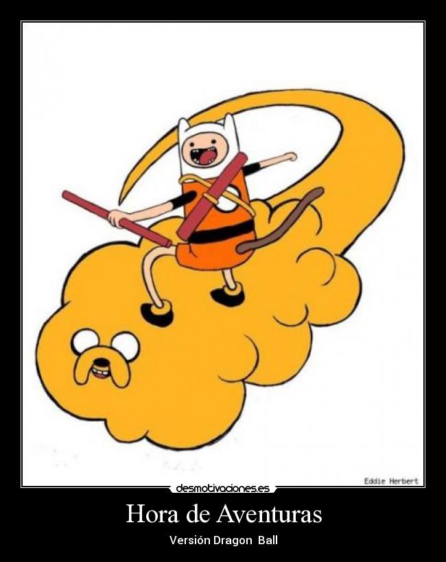 Hora de Aventuras - Versión Dragon  Ball