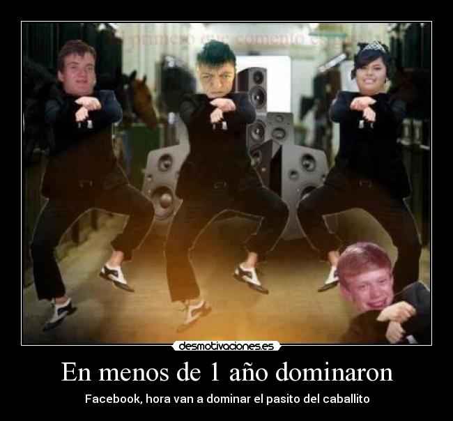 En menos de 1 año dominaron - Facebook, hora van a dominar el pasito del caballito