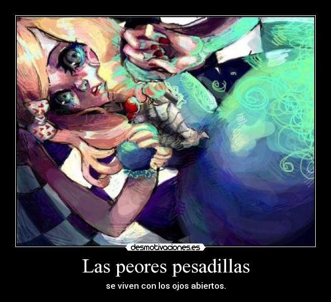 Las peores pesadillas -