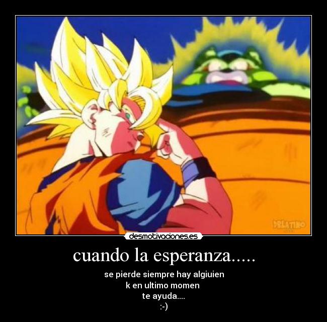 cuando la esperanza..... -