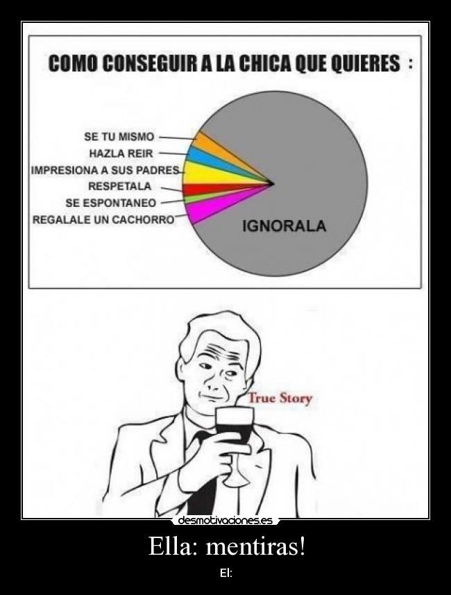 Ella: mentiras! - El: