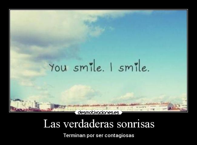 Las verdaderas sonrisas -