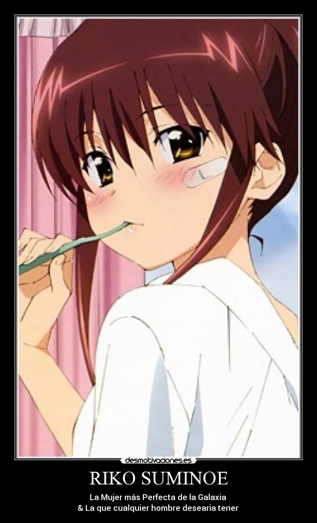 RIKO SUMINOE - La Mujer más Perfecta de la Galaxia
& La que cualquier hombre desearia tener