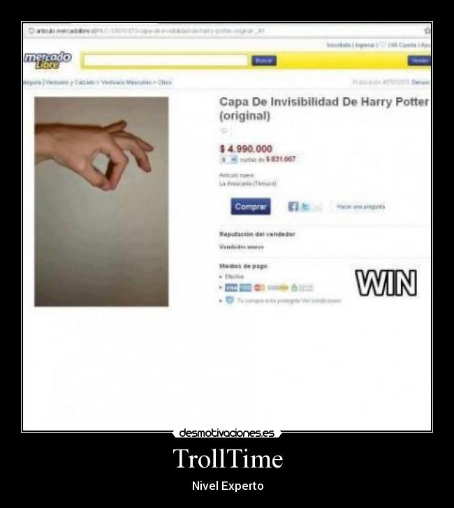 TrollTime - Nivel Experto